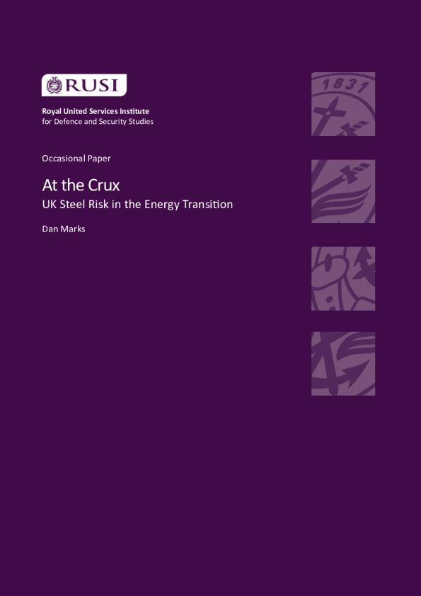 关键：能源转型中的英国钢铁风险