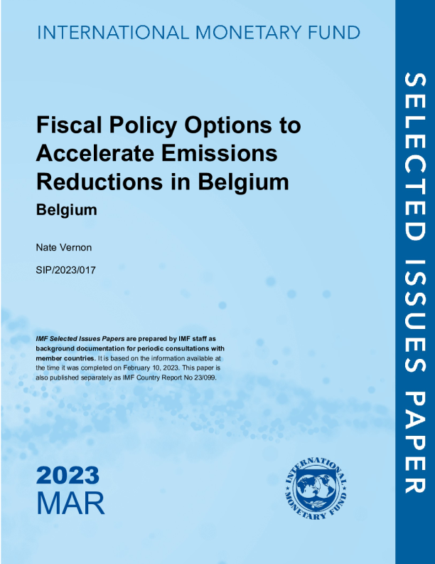比利时加速减排的财政政策选择：比利时