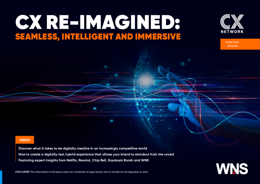 CX 重新想象 ： 无缝 ， 智能和身临其境