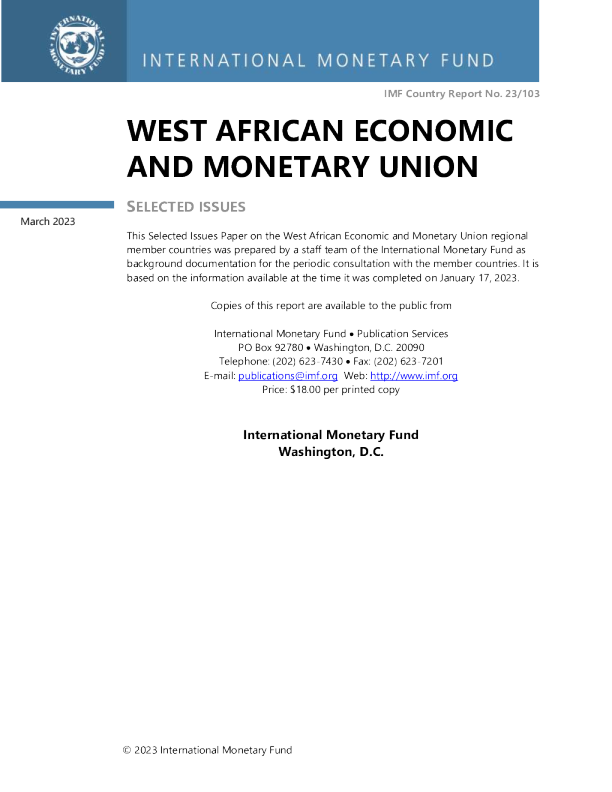 西非经济和货币联盟：若干问题