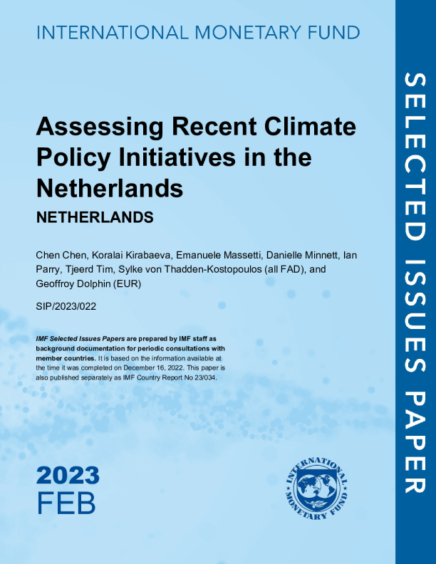 评估荷兰最近的气候政策举措：荷兰