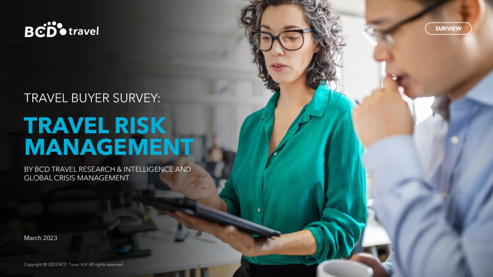 报告 ： TRM 旅行买家调查结果