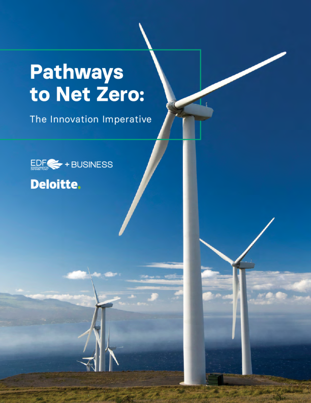 通往净零的路径：创新势在必行