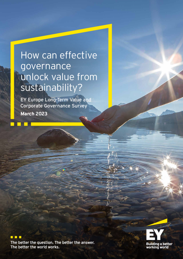 有效的治理如何从可持续发展中释放价值？