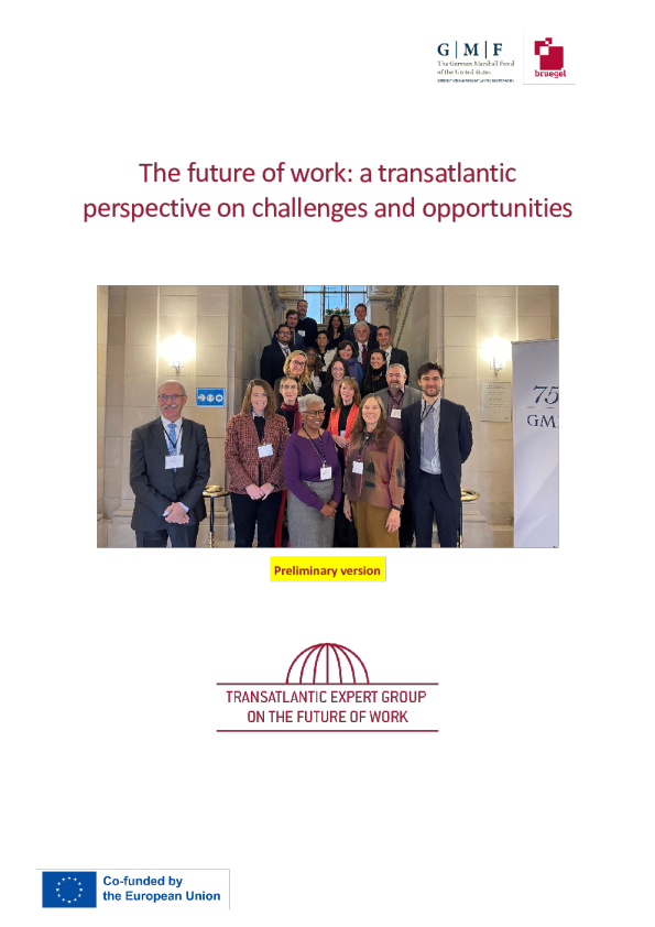 工作的未来：从跨大西洋角度看待挑战和机遇