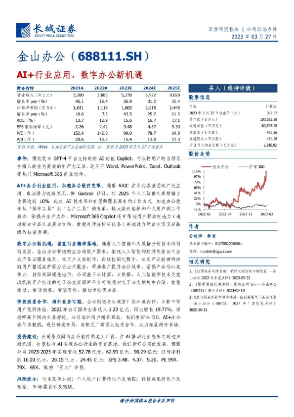 AI+行业应用，数字办公新机遇