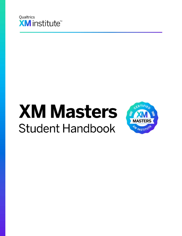 XM 硕士学生手册