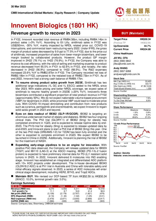 收入增长将在 2023 年恢复