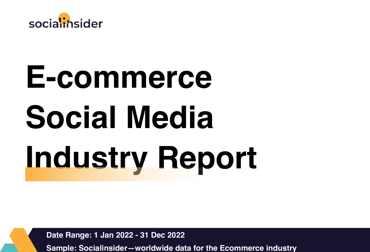 2022年电子商务社交媒体行业报告