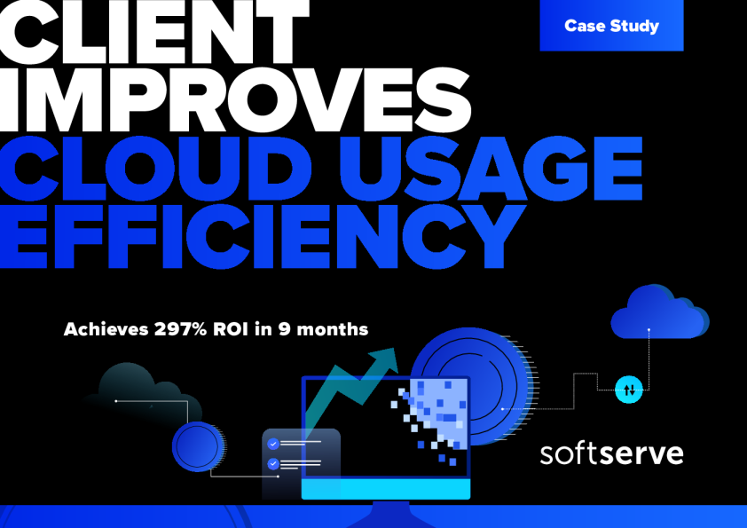 客户端在9个月内将云使用效率提高了297%