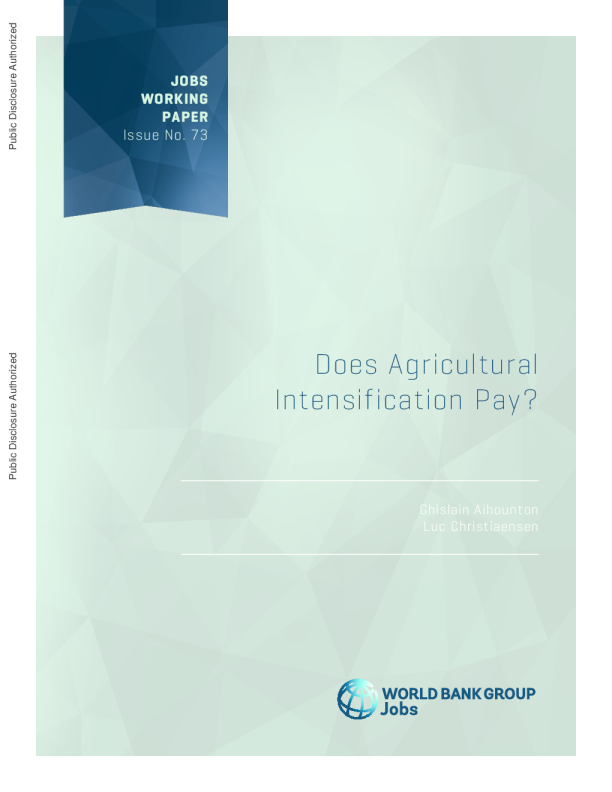 农业集约化有回报吗？