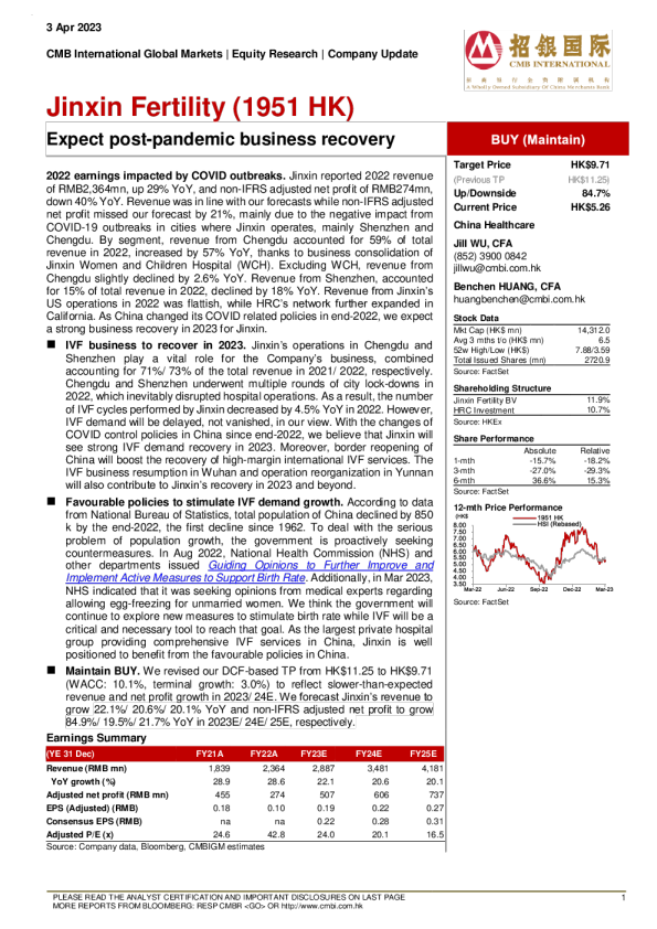 期待疫情后的业务复苏