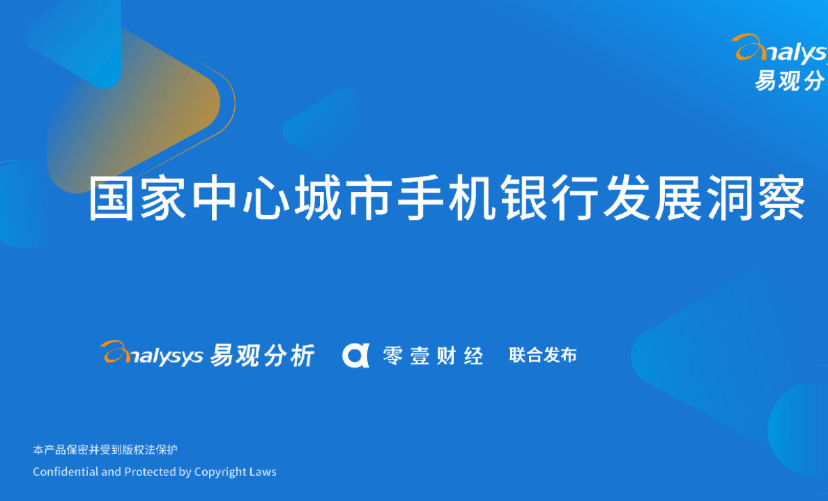 国家中心城市手机银行发展洞察