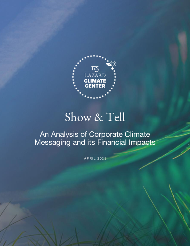 Show & Tell ： 企业气候信息传递及其财务影响分析