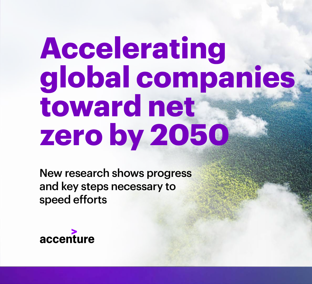加速全球企业到2050年实现净零增长