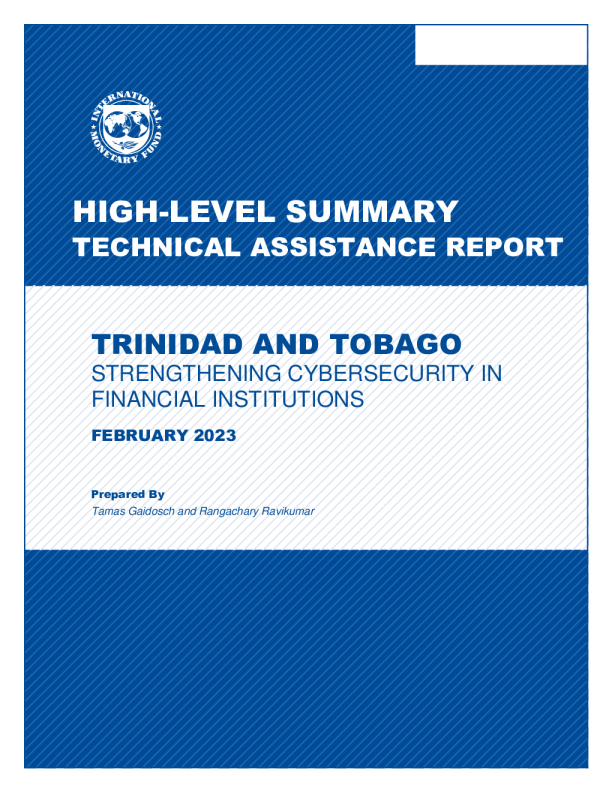 特立尼达和多巴哥：加强金融机构的网络安全