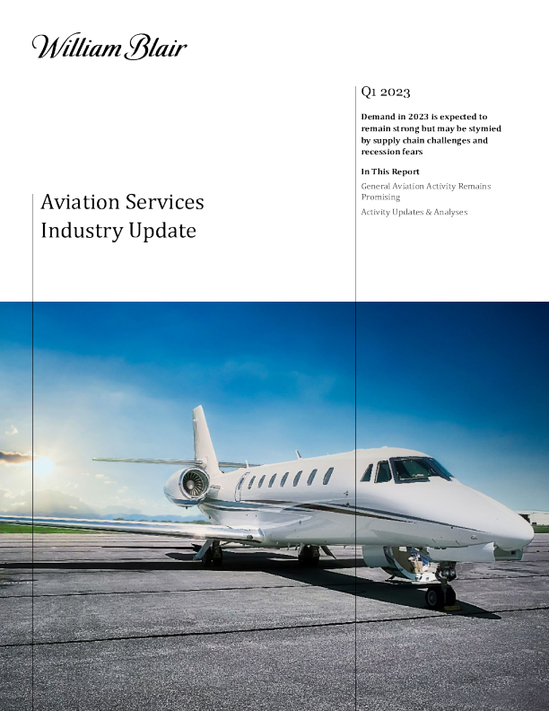 航空服务行业更新