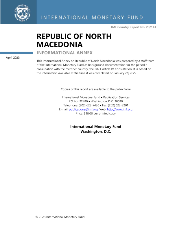 北马其顿共和国：信息附件