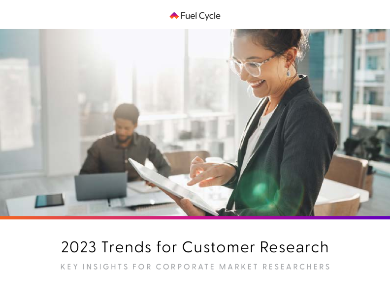 2023 年客户研究趋势