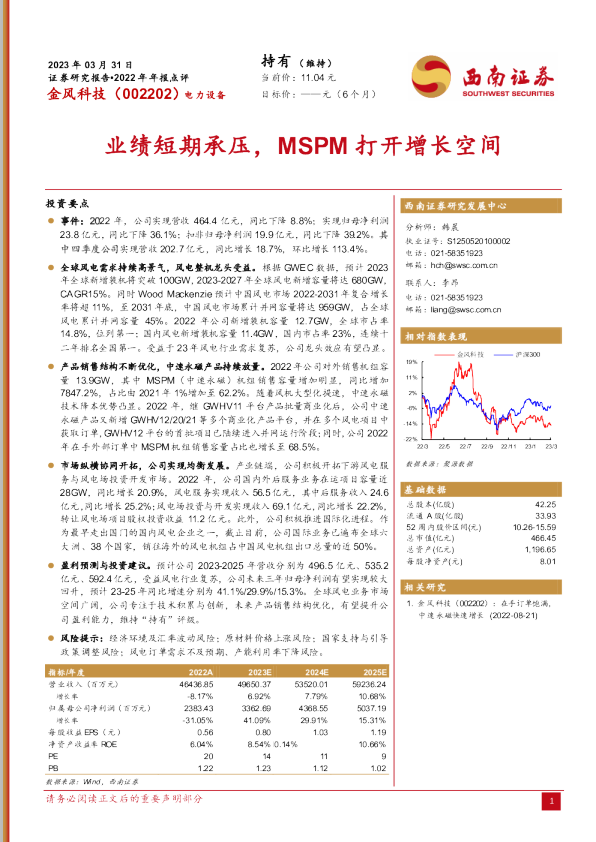 业绩短期承压，MSPM打开增长空间