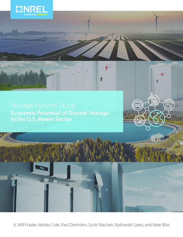 美国电力部门日间储能的经济潜力