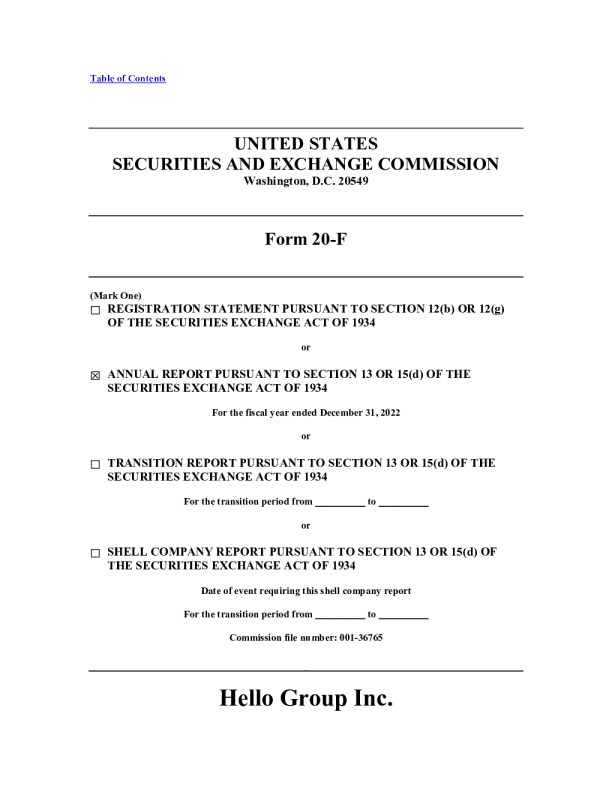 挚文集团2022年度报告