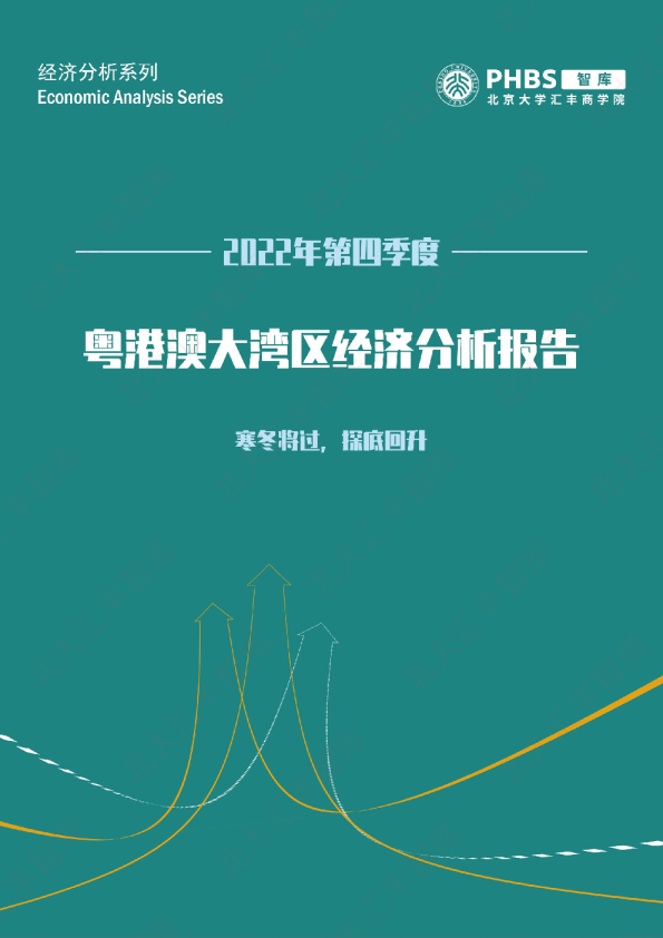 2022年四季度粤港澳大湾区经济分析报告