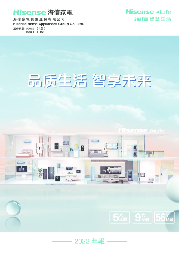 海信家电2022年报