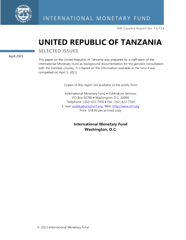 坦桑尼亚联合共和国：若干问题