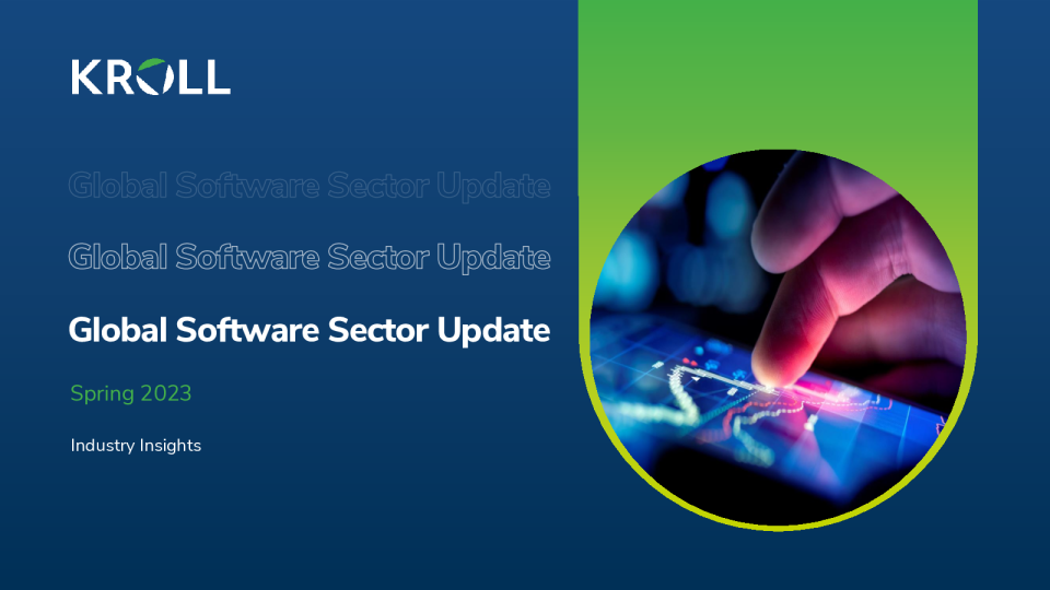 全球软件部门更新 - 2023 年春季