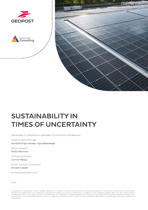 不确定时期的可持续性