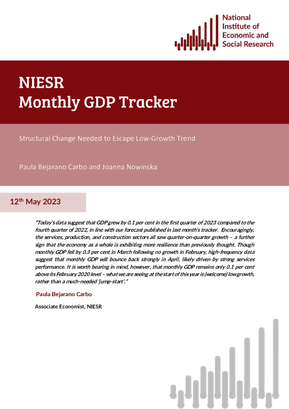 月度gdp跟踪器摆脱低增长趋势所需的结构变革