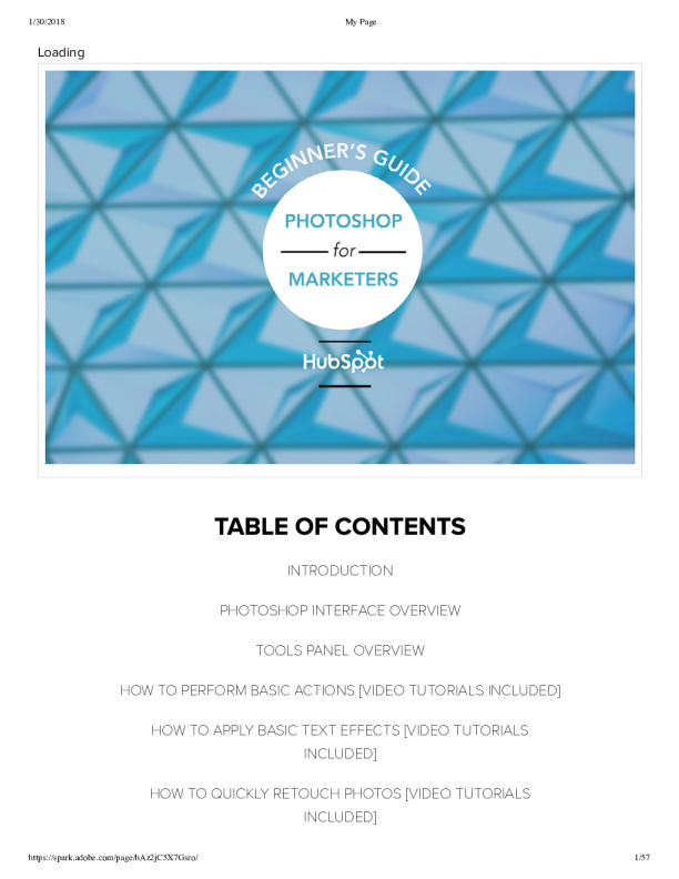 The Marketer 's Guide to Photoshop