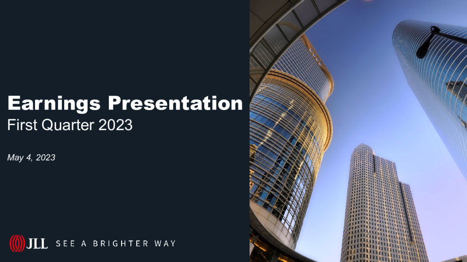 2023 年第一季度收益报告