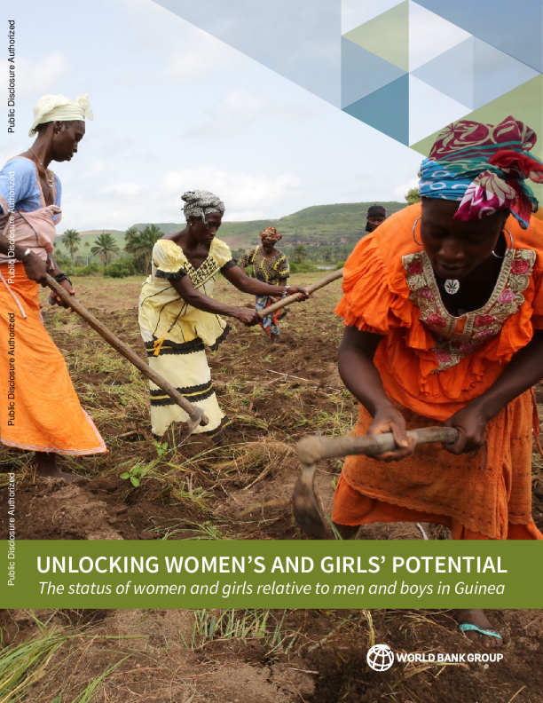 释放妇女和女孩的潜力 ： 几内亚妇女和女孩相对于男子和男孩的地位