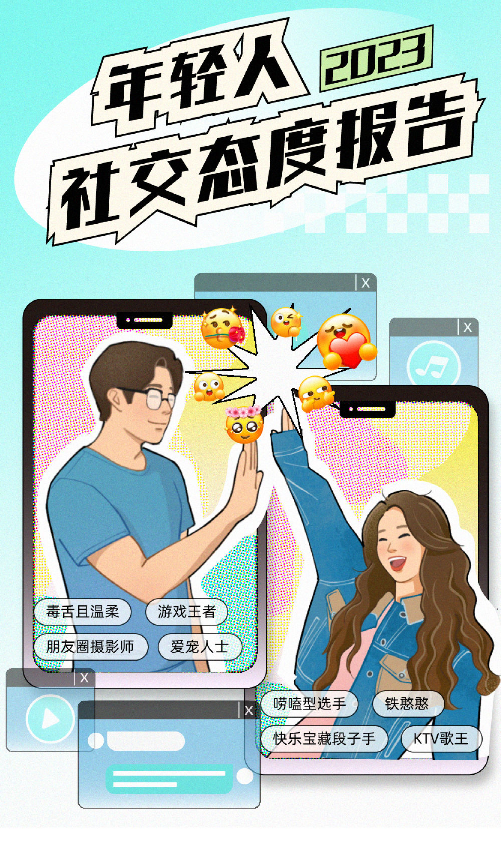 2023年轻人社交态度报告