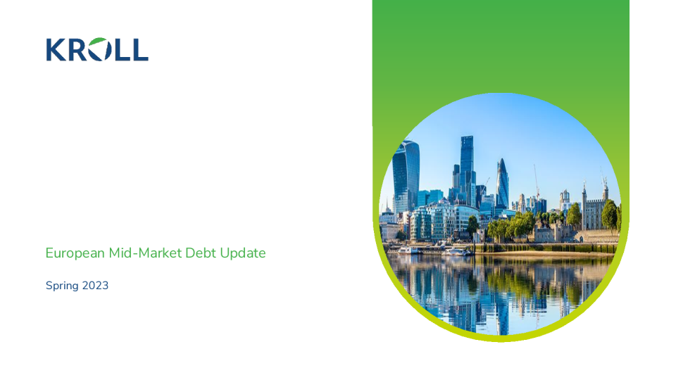 欧洲中期市场债务更新 - 2023 年春季