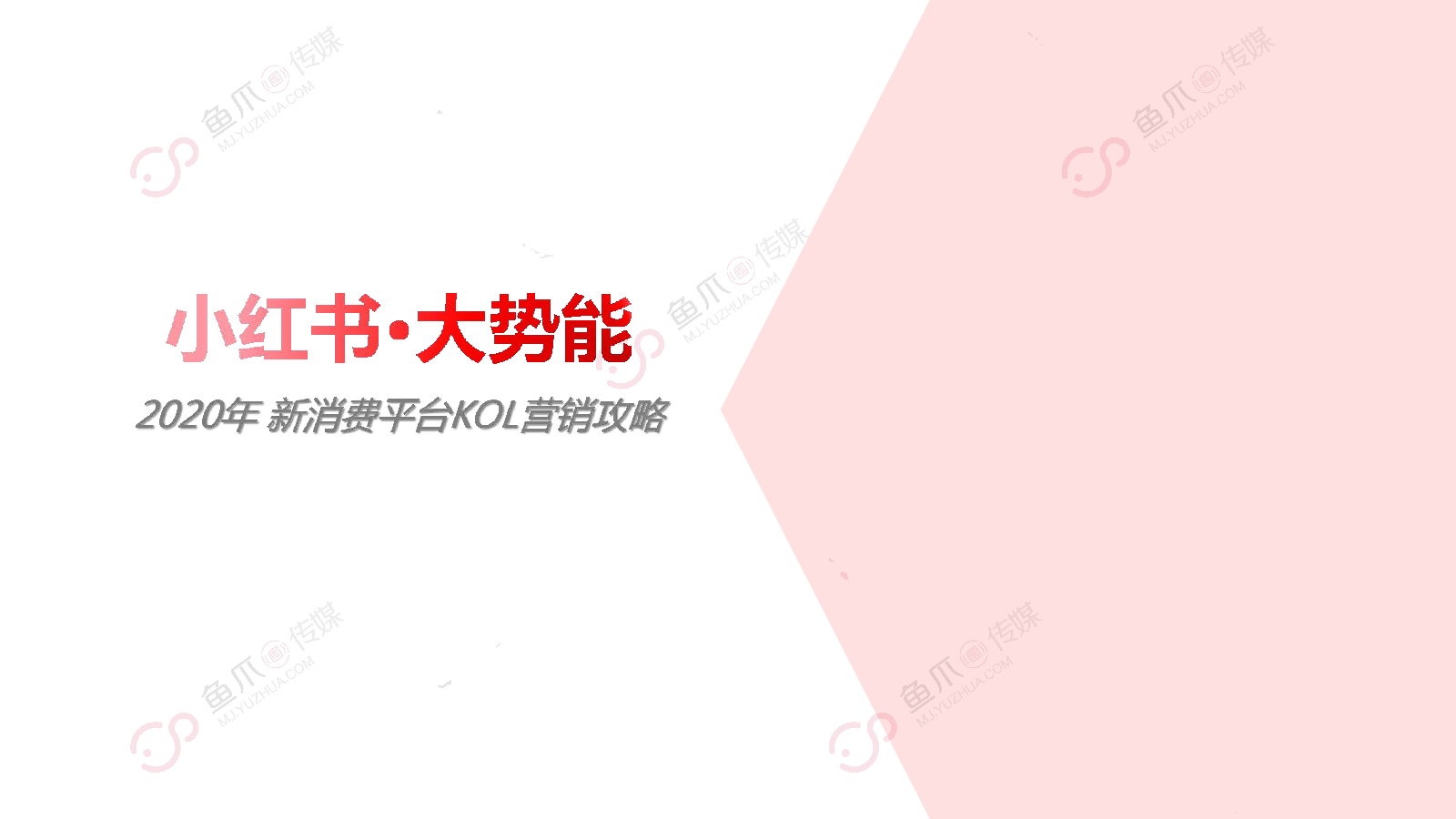 2020小红书平台营销通案