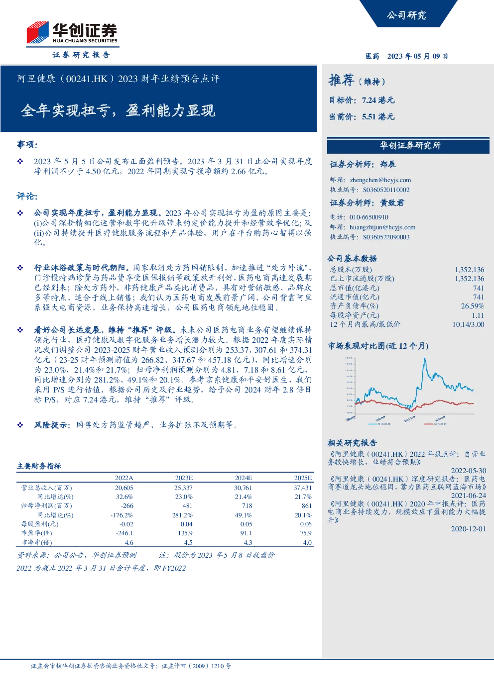 全年实现扭亏，盈利能力显现