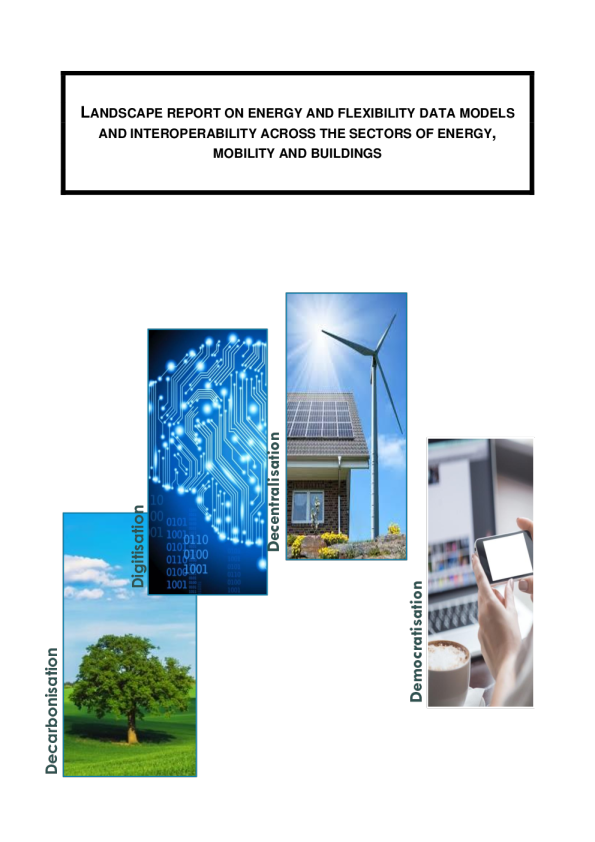能源与灵活性数据模型及跨能源、移动性和建筑领域的互操作性报告概览