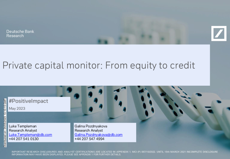 私人资本监测：从股权到信贷