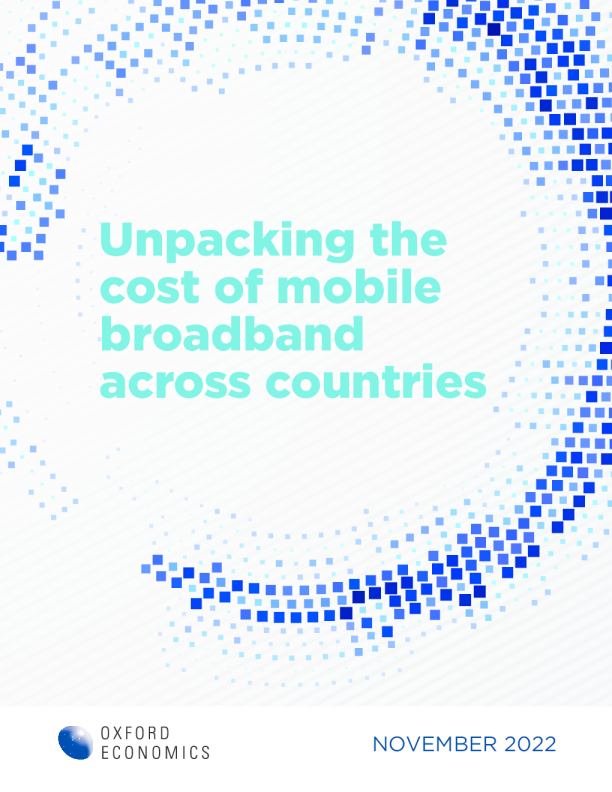 2022年全球各国移动宽带成本分析报告英文版