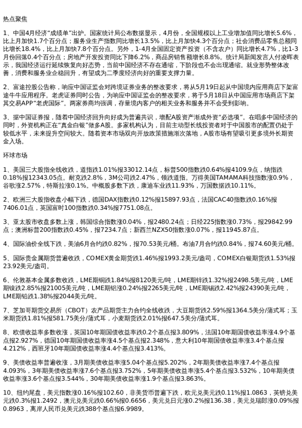 投资参考