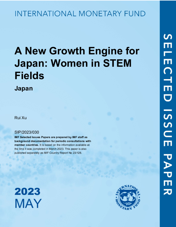 一个新的增长引擎：日本STEM领域的女性；日本