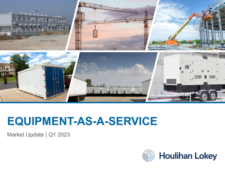 设备即服务部门市场更新