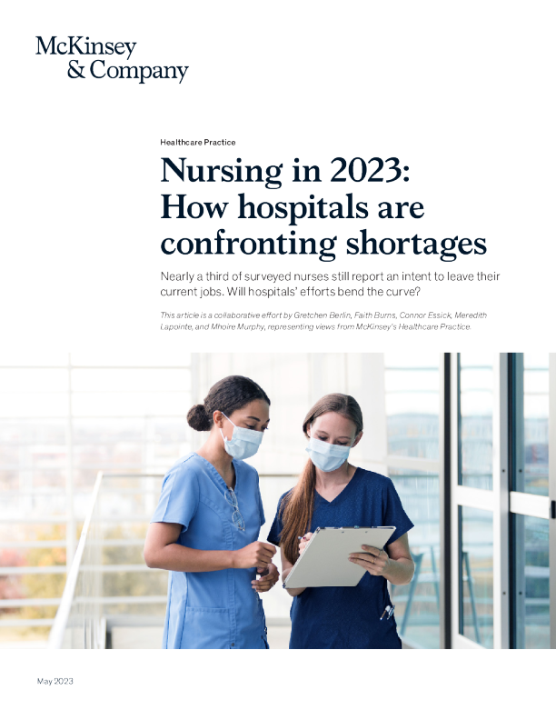 2023年护理报告医院如何应对人员短缺英文版