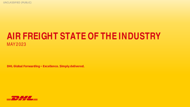 国际空运行业最新情况  2023