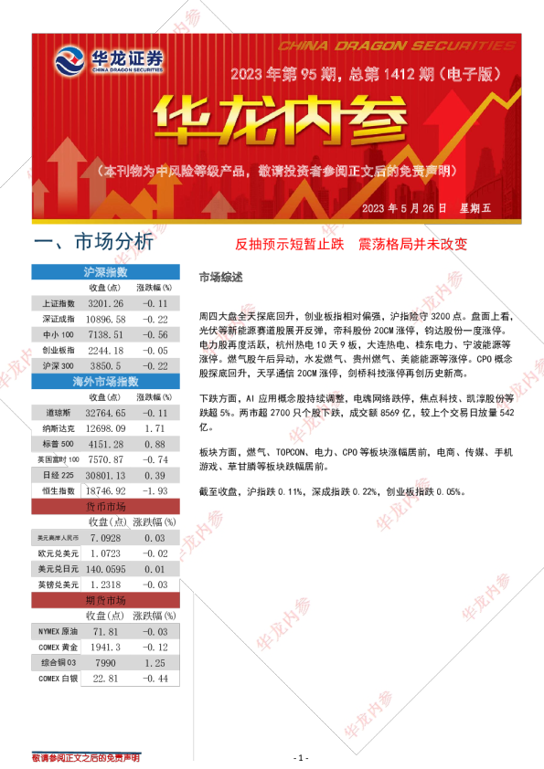 华龙内参2023年第95期，总第1412期（电子版）