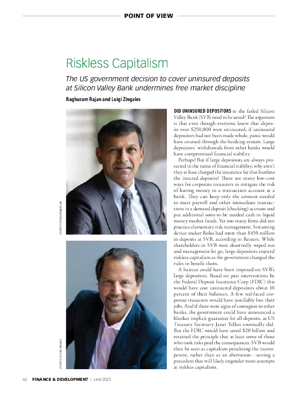 无风险的资本主义