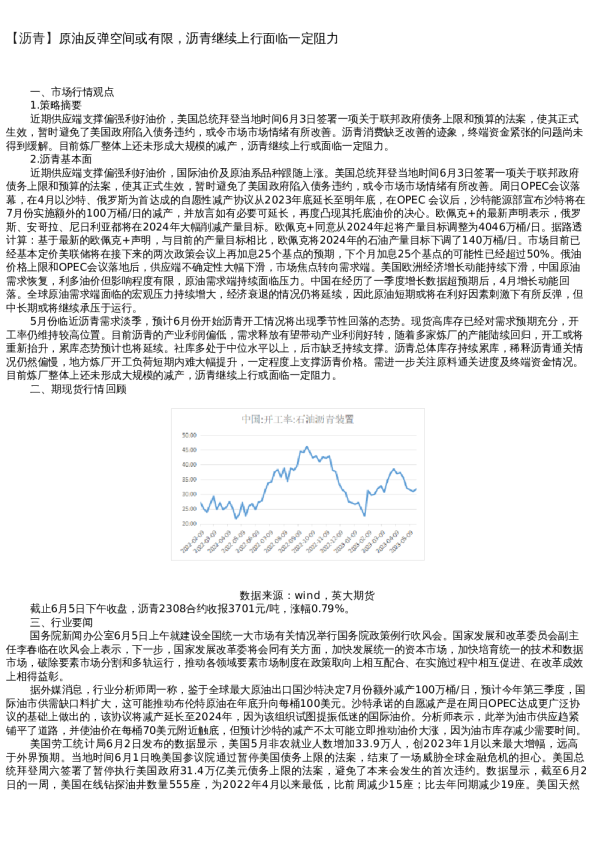 【能源化工】日报-2022-06-05